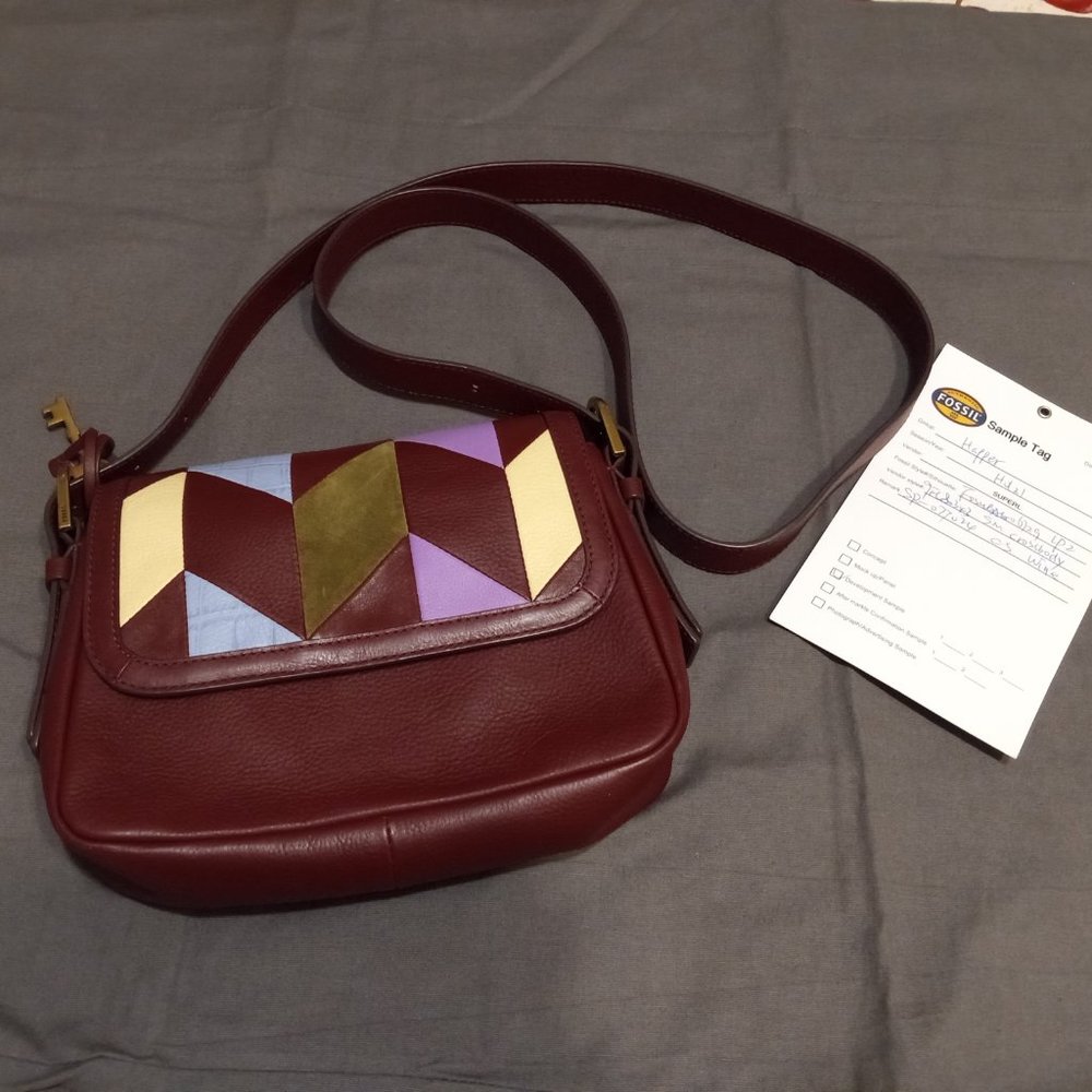FOSSIL🎁Patchwork Crossbody - Picture 3 of 6